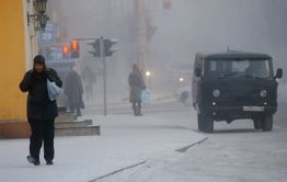 ​Небольшой снег и морозы ожидаются в Забайкалье в начале недели