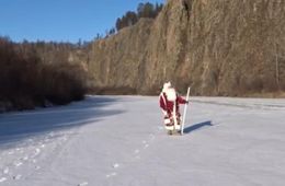 Дед Мороз едет в Читу на главную елку Забайкалья