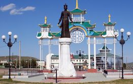 Снова торговые центры в Забайкалье: посёлок Агинское