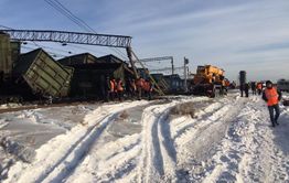 ​12 грузовых вагонов сошли с путей в Забайкалье