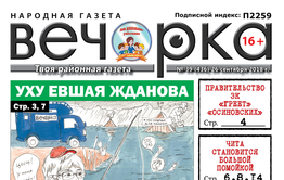 «Вечорка» № 39 (436): уху евшая Жданова, правительство ЗК греющее «осиновских» и Чита, превращающаяся в помойку
