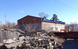 Свалка из тополей в центре Читы