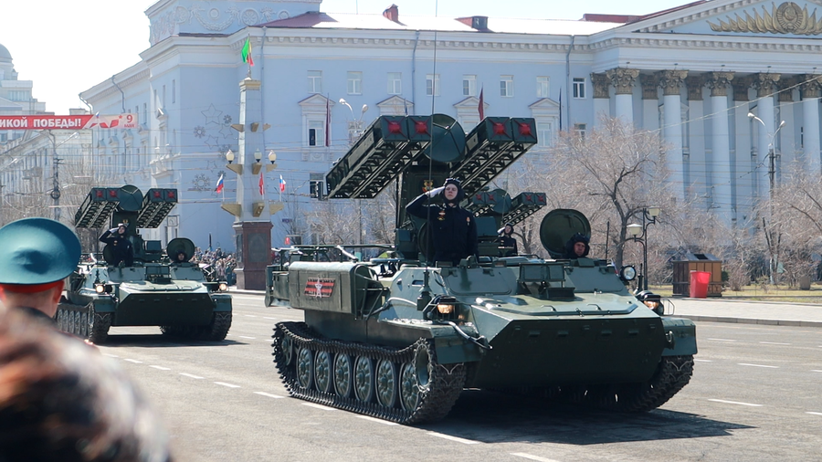 Парад Победы в Чите. Фоторепор.