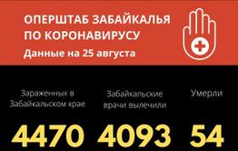 В Забайкалье зарегистрировано 24 новых случая заражения коронавирусом