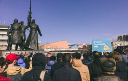 Сторонники Навального освистали австралийского атамана Бойкова на митинге в Чите 