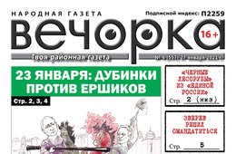 «Вечорка», № 4: 23 января: Дубинки против ершиков
