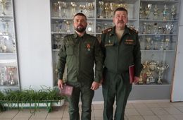 Медаль «За храбрость» вручили участнику СВО из Шилки 