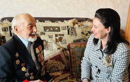 Ветерану Великой Отечественной войны исполнилось 98 лет