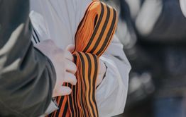 Добровольцы раздадут георгиевские ленточки горожанам на центральной площади Читы