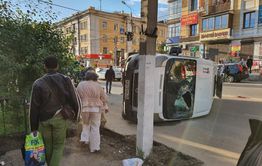 Во вчерашнем ДТП с маршруткой виноват водитель Toyota Probox - УМВД