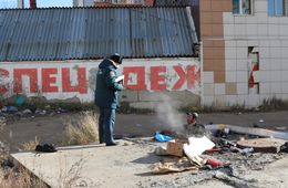 МЧС провел рейды по коллекторам и тепловым узлам Читы
