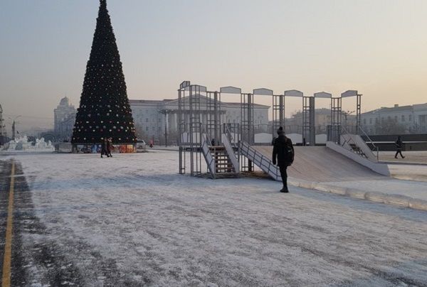 Администрация Читы решила посоветоваться с горожанами относительно следующего ледового городка