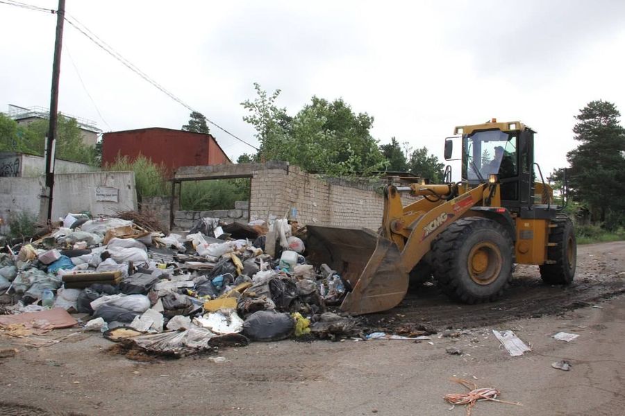 Свалку в микрорайоне Гвардейский убрали в Чите