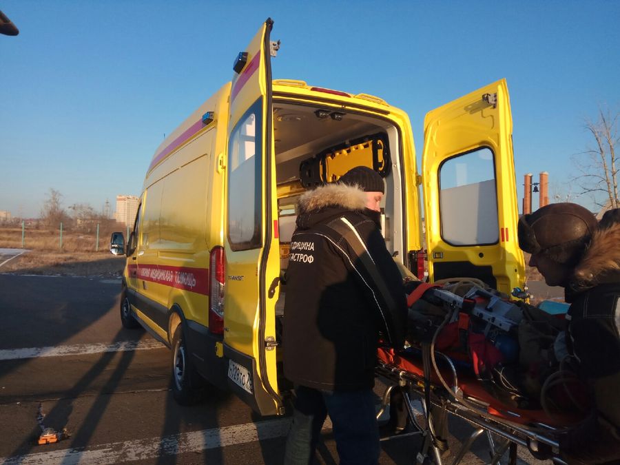 Пострадавшую в ДТП под Сретенском санавиацией доставили в Читу из Нерчинска