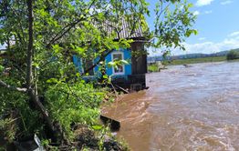Онон угрожает двум селам в Забайкалье