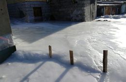 Грунтовые воды затопили десятки гаражей в Чите