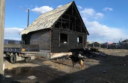Нужна помощь семье из Борзи, пострадавшей от пожара