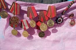 В Забайкалье задержали мужчину, который украл награды ветерана ВОВ
