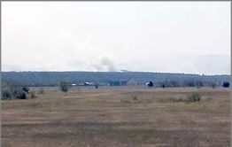 Председатель с/п «Сивяковское»: «На выходных пламя чуть не подошло к селу»
