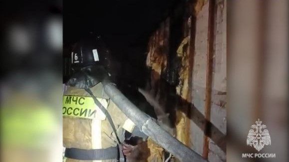 В пожаре под Читой погиб мужчина