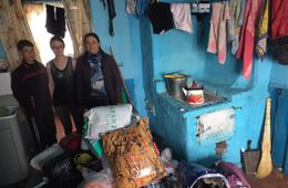 «Вечорка» доставила собранные вещи в Мильгидун