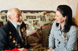 Ветерану Великой Отечественной войны исполнилось 98 лет