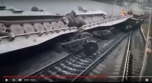 На ЗабЖД устранены последствия схода с путей военного эшелона