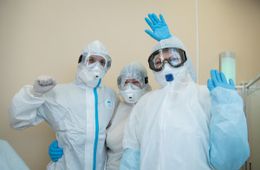 Гудок памяти в честь погибших в период пандемии врачей прозвучал в Чернышевске (видео)