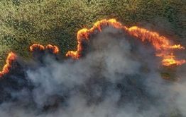 В Красночикойском районе полыхают пожары