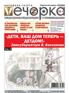 "Вечорка" № 17: "Дети, ваш дом теперь - детдом!" Замгубернатора В.Бессонова