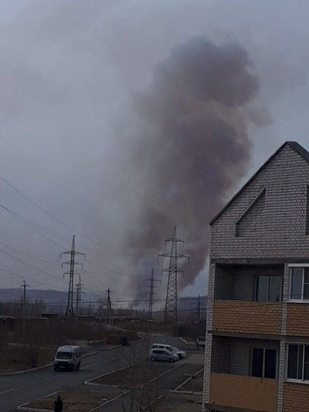 Пожар в Смоленке, Заречном и на КСК