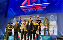 Борец из Забайкалья выиграл бронзу чемпионата России
