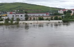 Уровень воды в реке Читинка поднялся на 5 делений за 6 часов