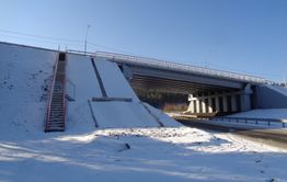Ремонт путепровода на выезде из Песчанки завершили на два месяца раньше