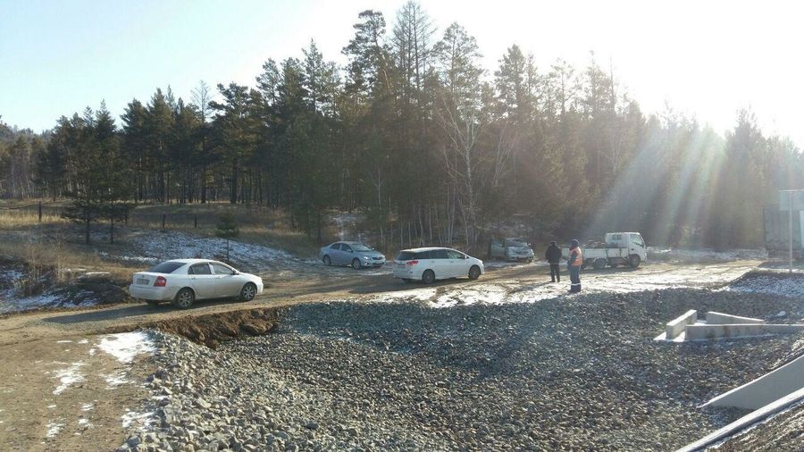 Забайкальские дорожники отсыпали объезд места аварии, где погибли 7 человек (видео)