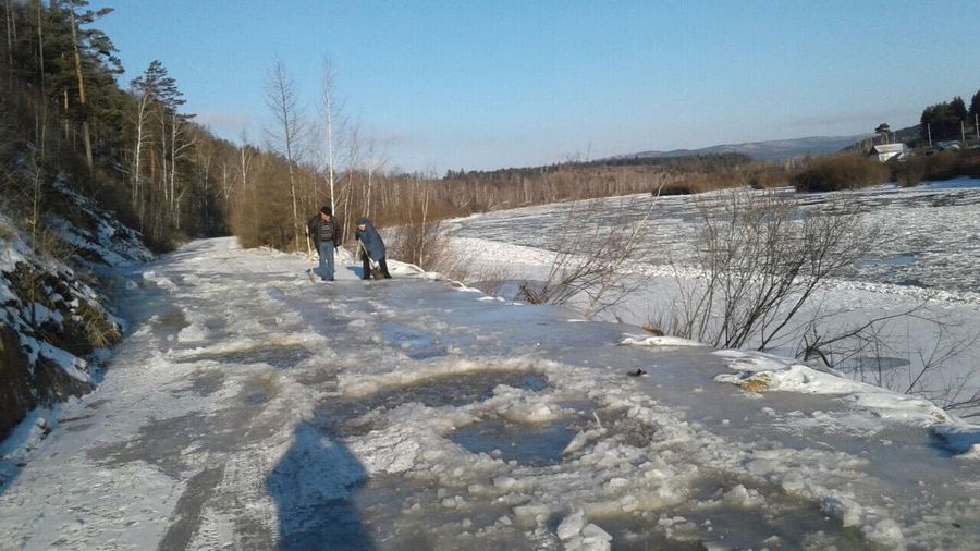 Вода перерезала единственный путь до Читы жителям СНТ Южный