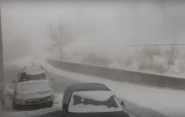 Штормовое предупреждение объявили в Забайкалье из-за ветра, снега и дождя