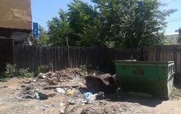 В Чите знаменитая помойка на Амурской рядом с Минобром вновь зарастает мусором