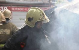 ​От взрыва баллона с газом на КСК пострадал мужчина