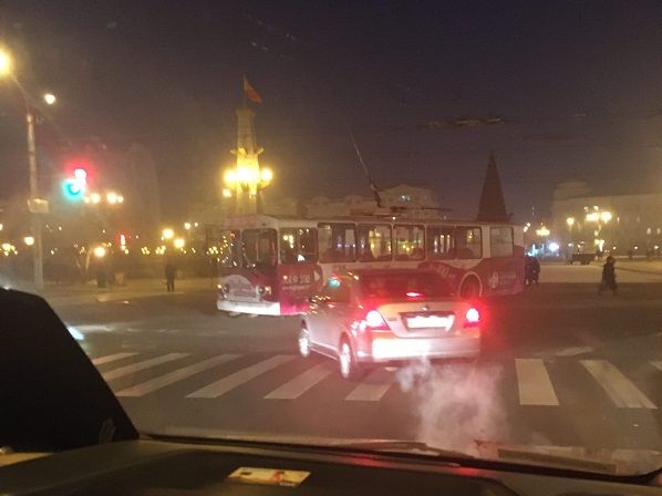 ​Авария парализовала движение троллейбусов на Бутина в Чите