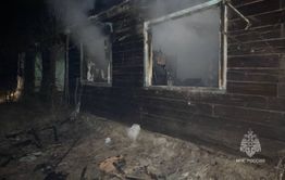 Женщина погибла на пожаре в Забайкалье