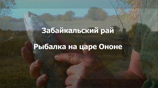 ​«ВечоркаТВ»: Осенняя рыбалка на величественном Ононе