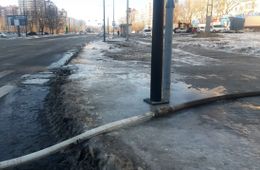 В одном из районов Читы ввели режим ЧС из-за прорыва трубы