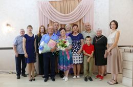 Супруги из Петровска-Забайкальского отметили золотую свадьбу