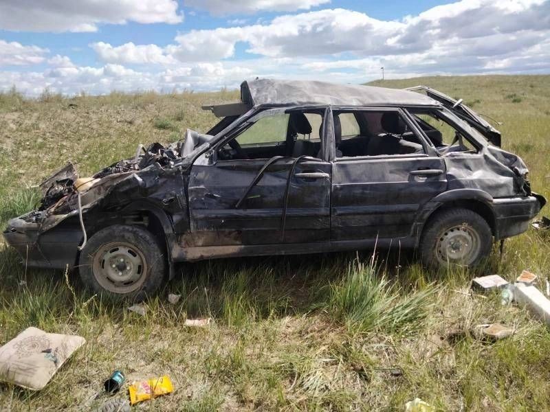 В Ононском районе водитель Lada Samara погиб в ДТП