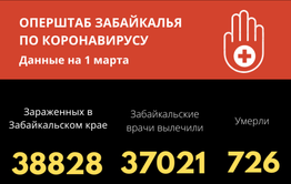 Коронавирус в Забайкалье идет на спад