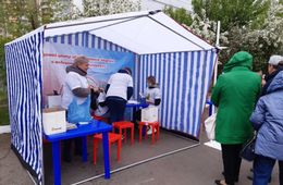 В Чите более 500 человек прошли обследование в «Городке здоровья»