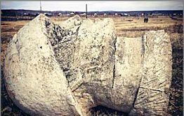 В Казаново разрушен памятник солдату Великой Отечественной войны (фото)