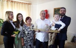 Семья Чижик отметила 55-летие совместной жизни