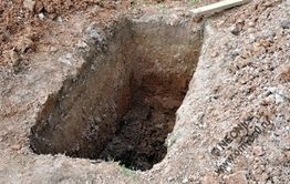 В Краснокаменске на кладбище вырыты могилы для будущих покойников